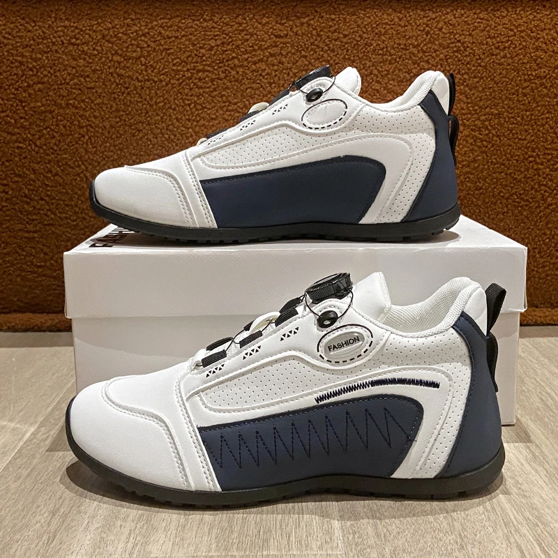 Chaussures de Golf pour hommes et femmes, Style Couple, baskets de Golf confortables en plein air, chaussures de sport de loisirs, de marche à la mode, grande taille