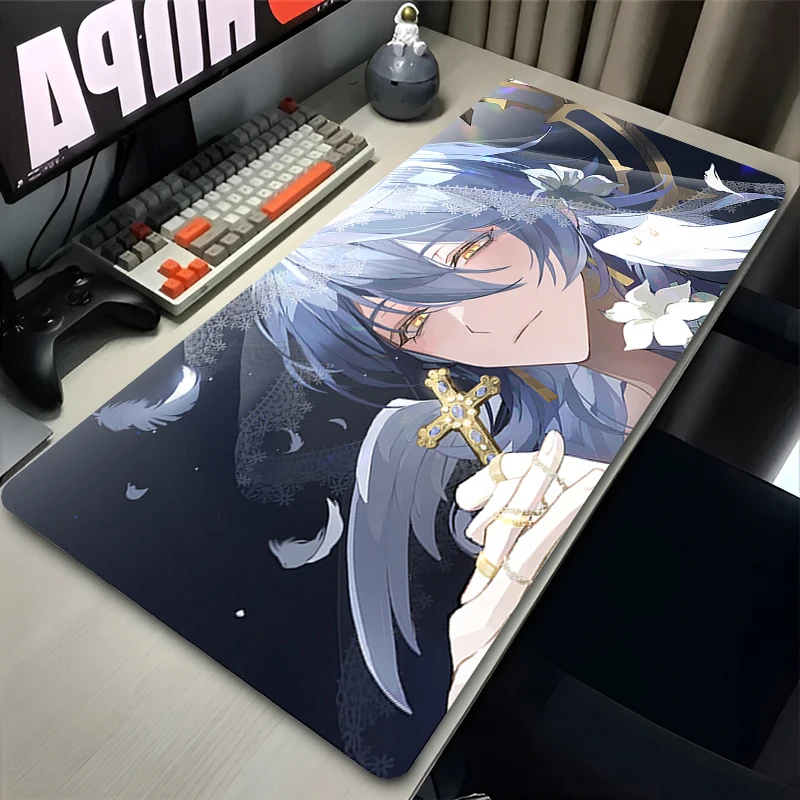 Sunday Honkai Star Rail Mouse Pad Laptop XXL Anime Extended Desk Mat Kawaii Gaming Mousepad Computer Gamer Cabinet Keyboard Rug