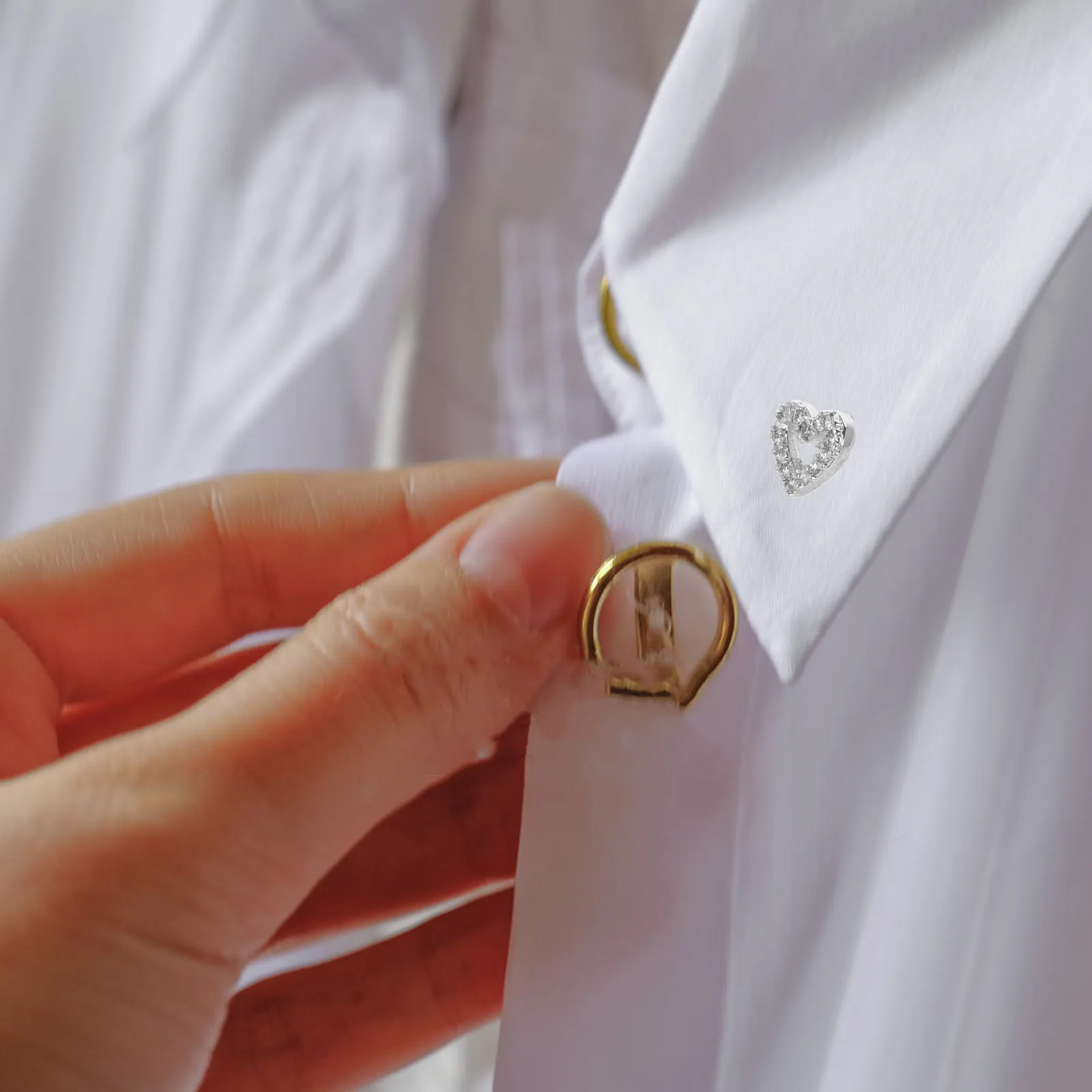 

Heart Shaped Dermal Piercing Jewelry 316 Titanium Steel Nails 1 6x2 5mm White Zircon Skin Piercing Accessories Shiny