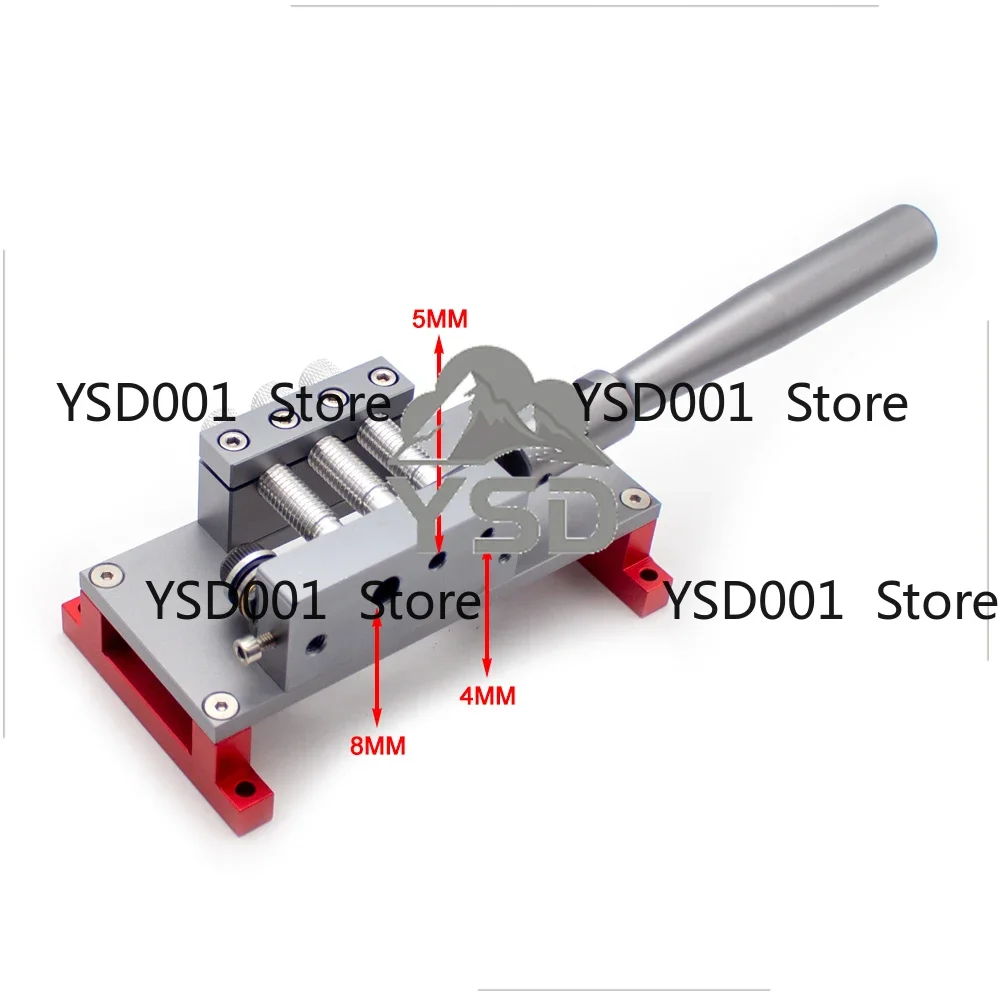 Upgraded Lead Wire Manual Cutter | Precise Positioning Plumbum Wire Scissors | 4/5/8MM 3-Hole Heat Shrink Tube Cutter
