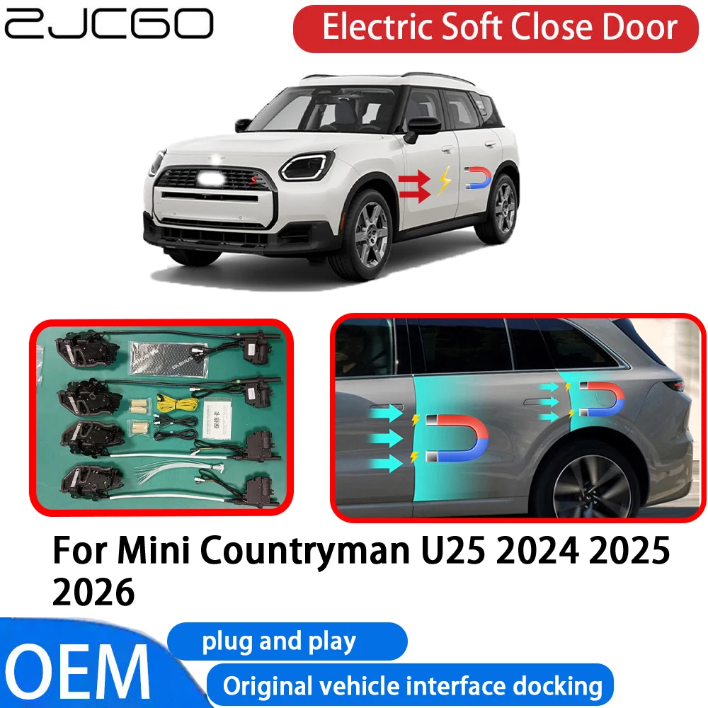 

for Mini Countryman U25 2024 2025 2026 Car Automatic Electric Soft Close Door Closer System OEM Plug and Play Comfort Closing