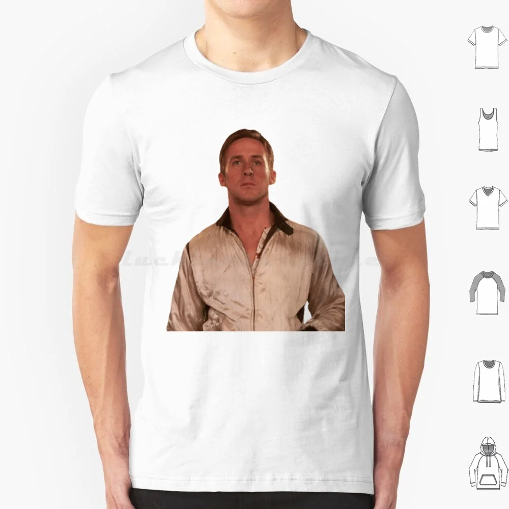 Drive Ryan Gosling T Shirt Big Size 100% Cotton Ryan Gosling Drive Sigma Male Action Film Movie Movies Cinema Sigma