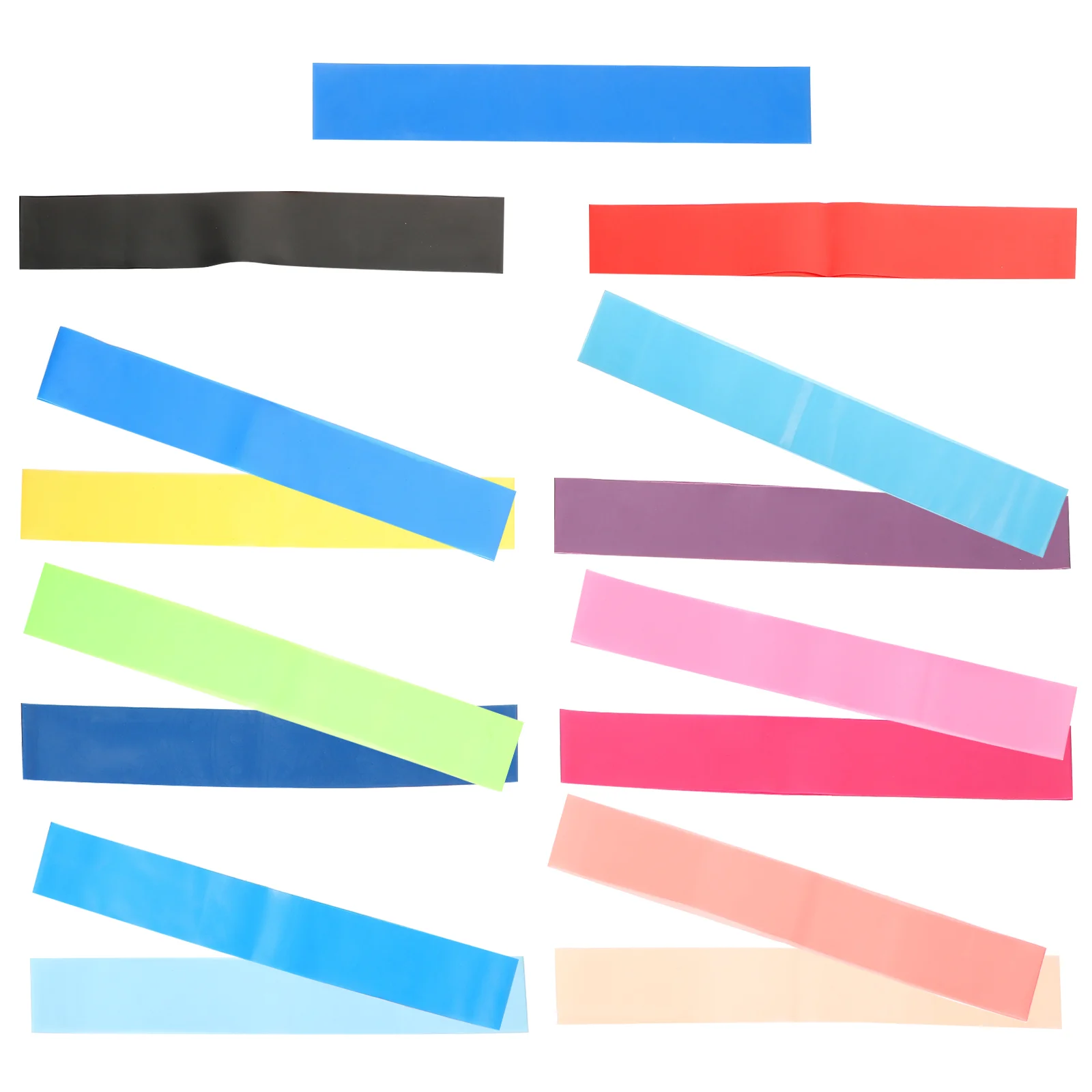 15 Pcs Children's ADHD Classroom Fixed Straps Office Leg Elastic Bands for Colorful Practical Kids Relaxing Tpe