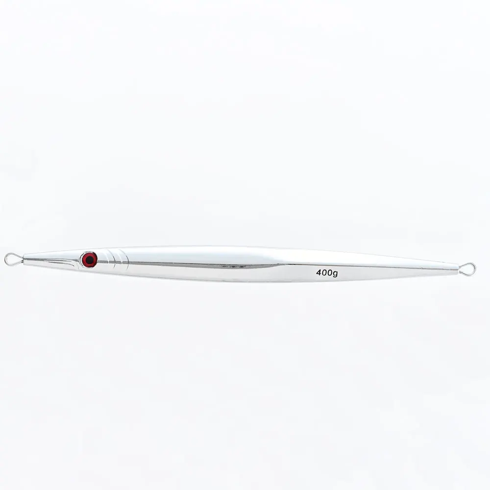 Tuata Fast Sinking Chrome Jig Sea Fishing Saltwater Metal Jigs Slow Pitch Jigging Lure