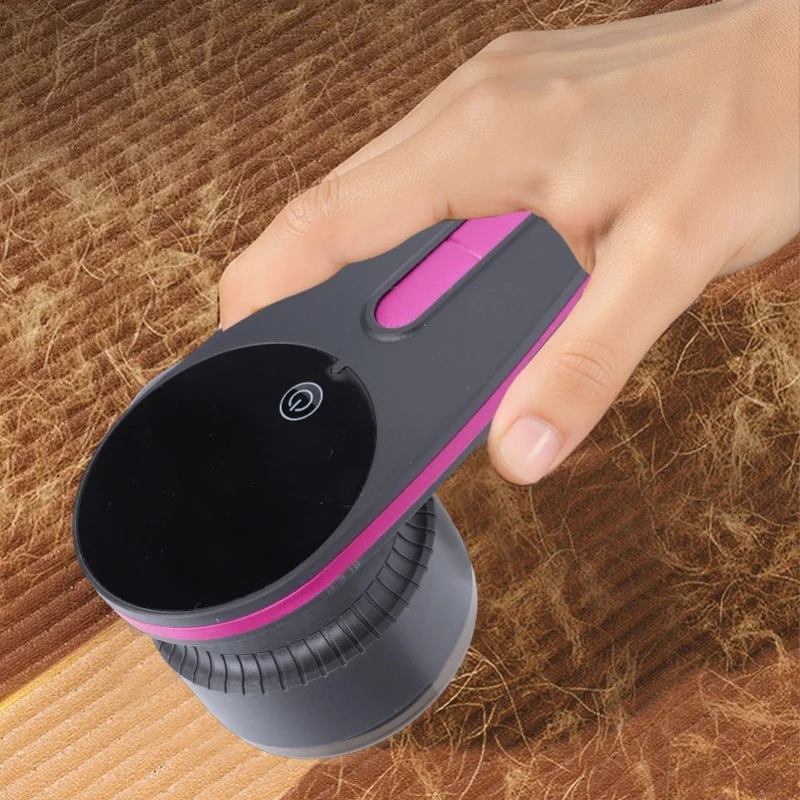 Portable Electric Fabric Shaver Adjustable Strength Sweater Clothes Lint Remover For Travel Home