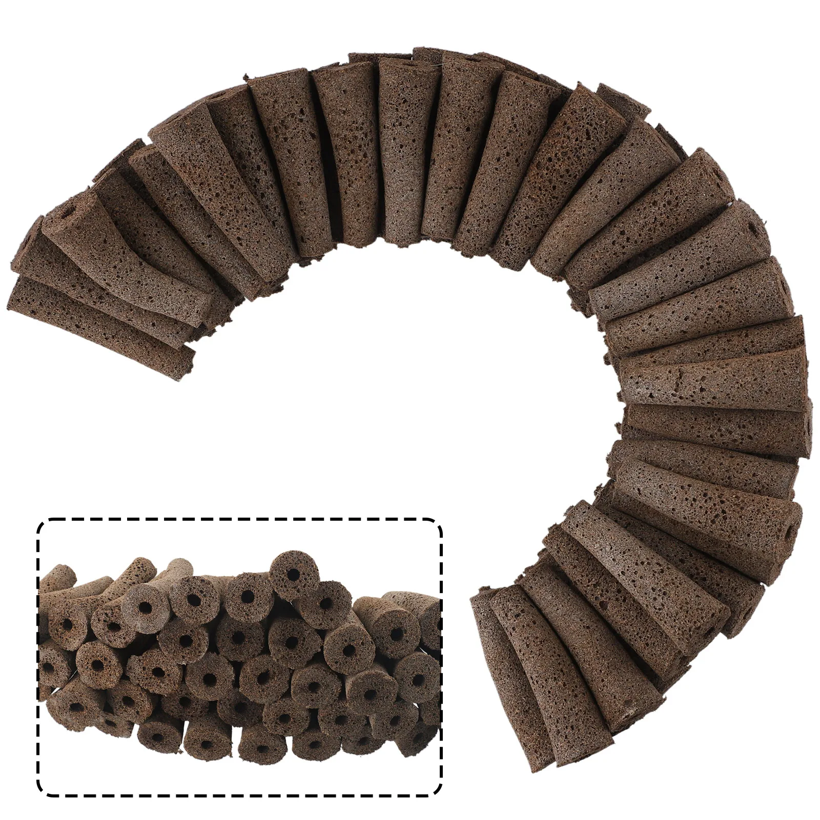50PCS Grow Sponges Hydroponic Root Growth Sponges Garden Planting Herb Germination Sponge Replacement Root Supplemental Pod