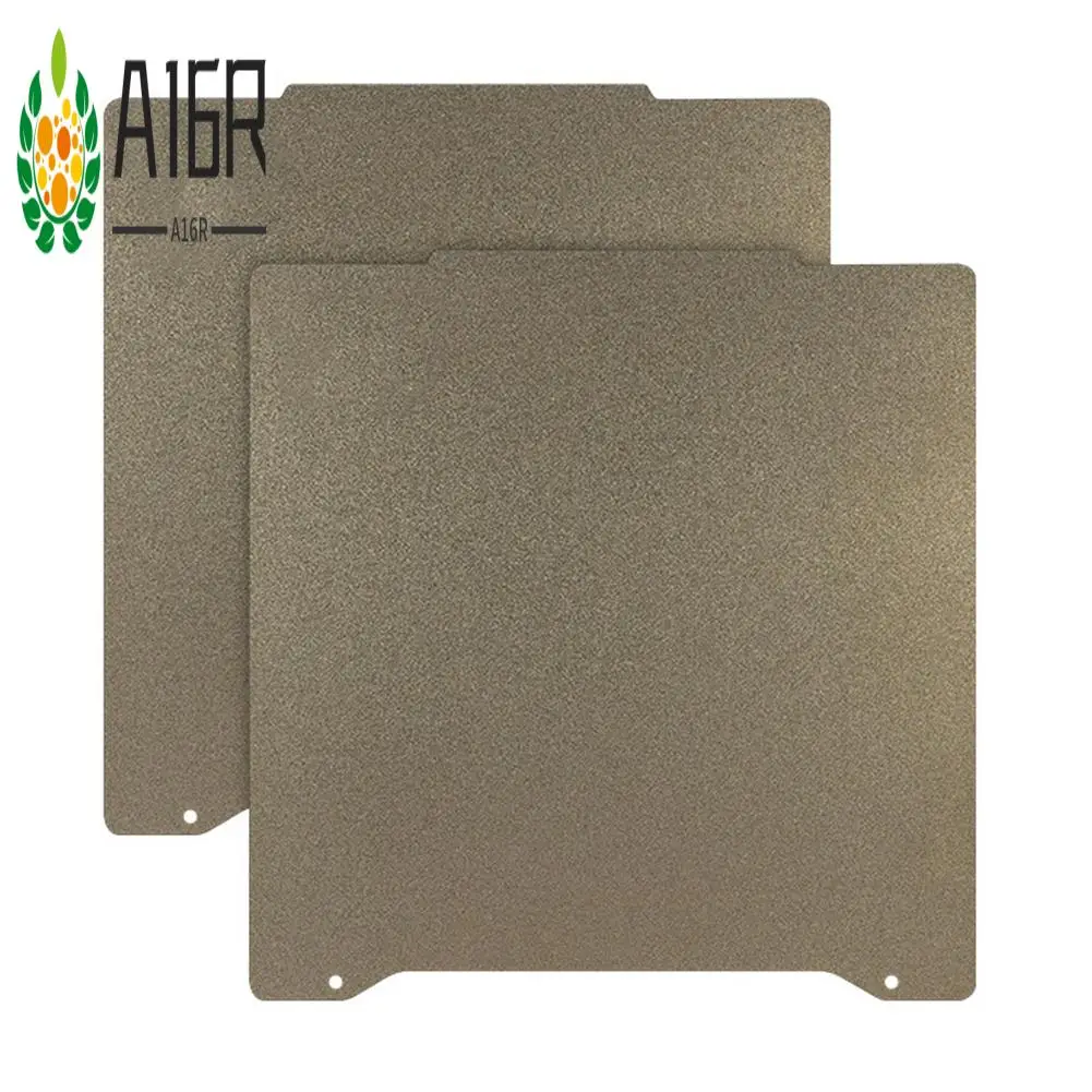 

A16R-For Prusa Mini PEI Sheet Build Plate 196.3X190mm Double Sided Spring Steel Sheet Heated PEI Plate