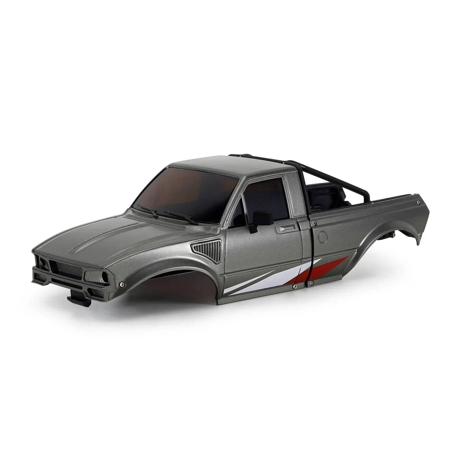 INJORA IR60 Pickup Hard Body Shell with Bed Rack for 1/18 RC Crawler TRX4M Defender Bronco image 3