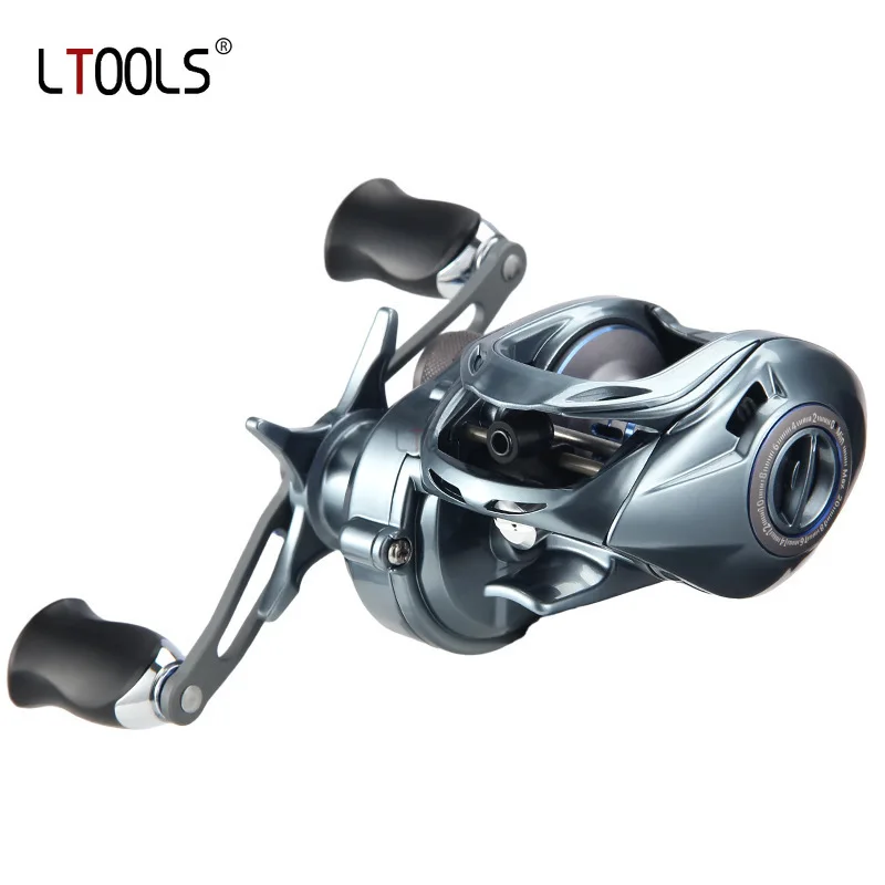 

Lightweight 161g Spinning Reels Baitcasting Water Droplet Wheel 8.1:1High Speed Ratio 7+1NMB Bearing 8KG Drag Raft Fishing Wheel