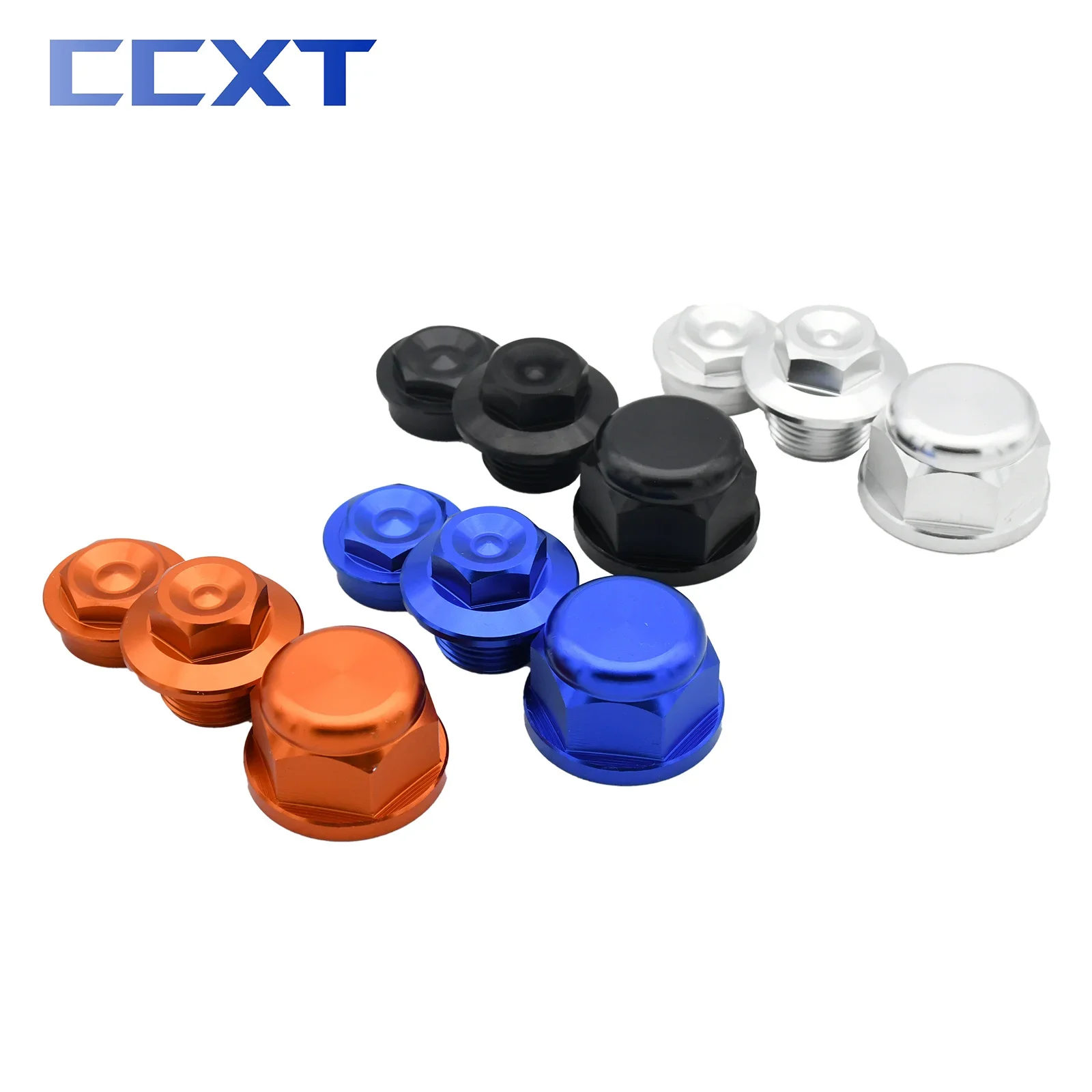 Motorcycle Front Wheel Lock Screw Rear Chain Adjuster Axle Block Bolt For SX SXF XC XCF KTM EXC EXCF XCW 85-530cc 2003-2022 2021