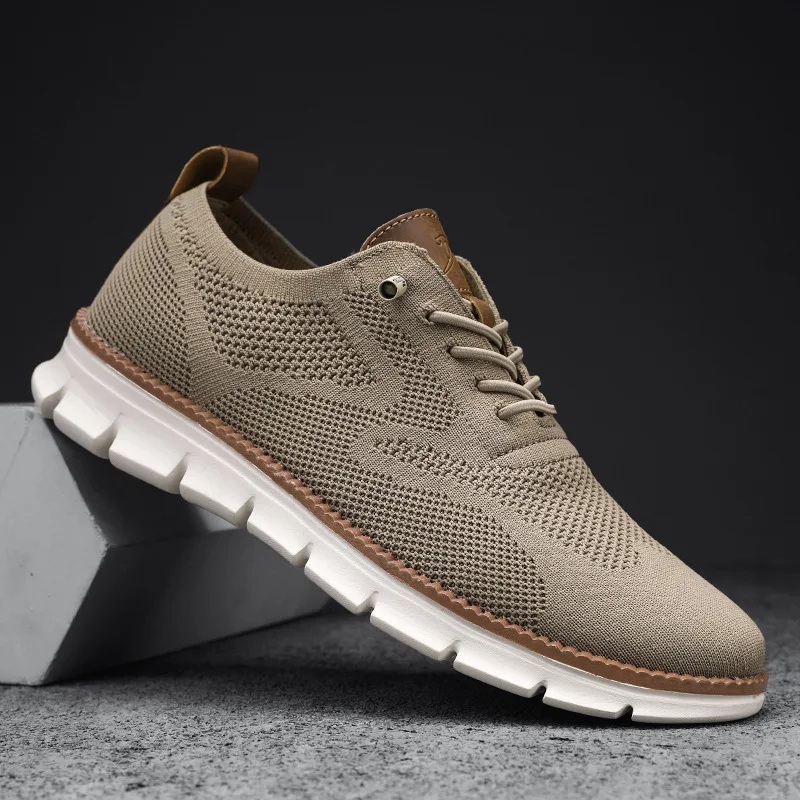 

Men Sneakers Shoes Men Lace-up High Quality Summer Fashion Breathable Mesh Casual Shoes Mens Trainer Zapatillas Hombre MSH015