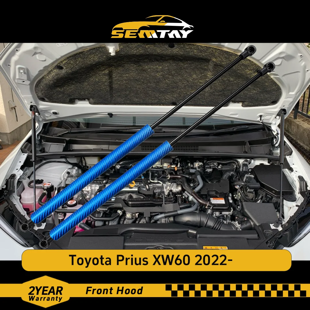 

SEMTAY Hood Struts for Toyota Prius XW60 2022- Bonnet Lift Support Spring Shocks Damper Auto Part Vehicle Accessory