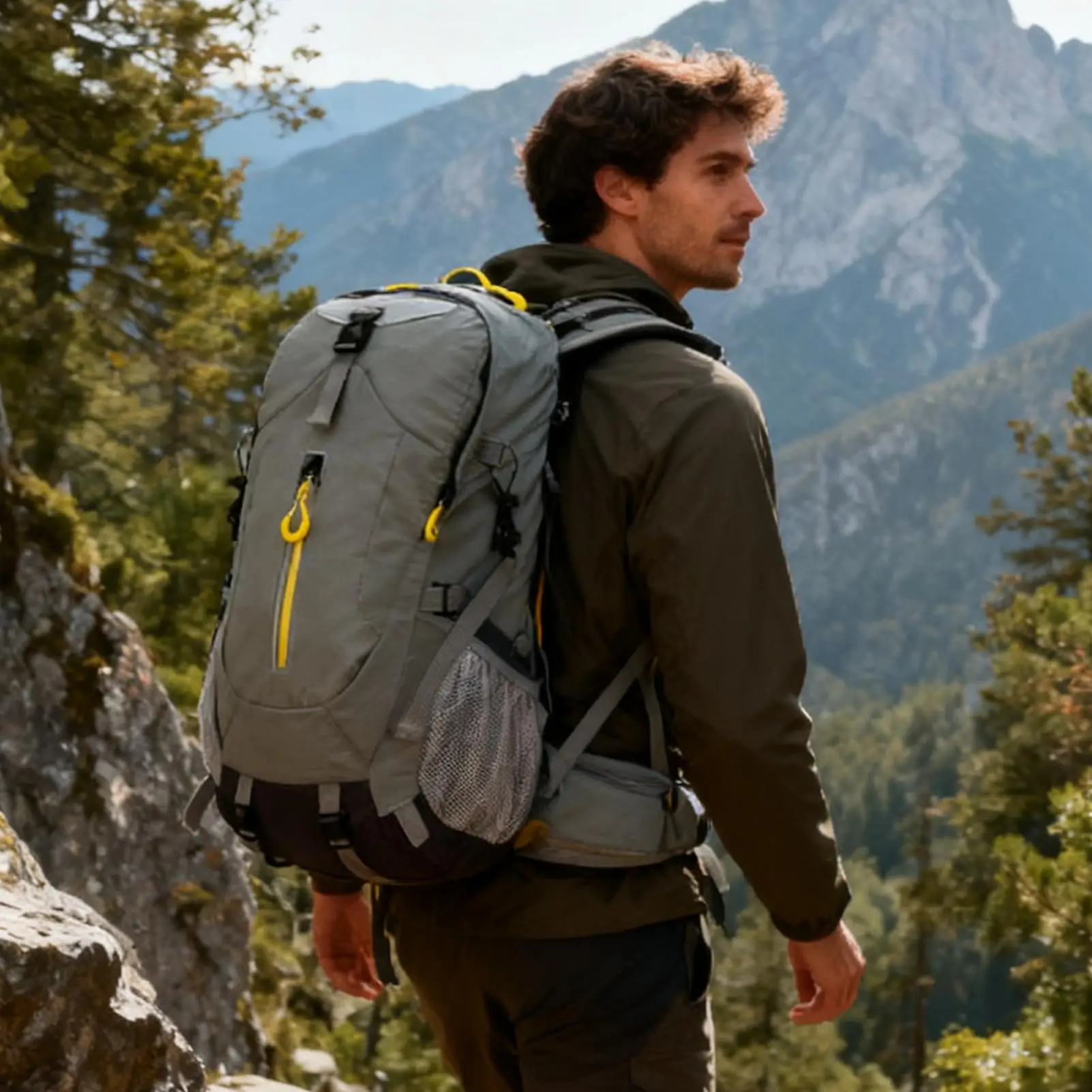 

Водонепроницаемый походный рюкзак 30 л, легкий рюкзак для хранения, эргономичные походные рюкзаки, походная сумка для путешествий, рыбалки на открытом воздухе