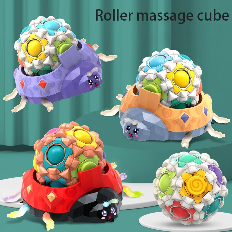 

Игрушка-спиннер Ladybug Finger Spinner: массажер-колесо для снятия стресса и тревоги, портативная игрушка-спиннер для детей и взрослых