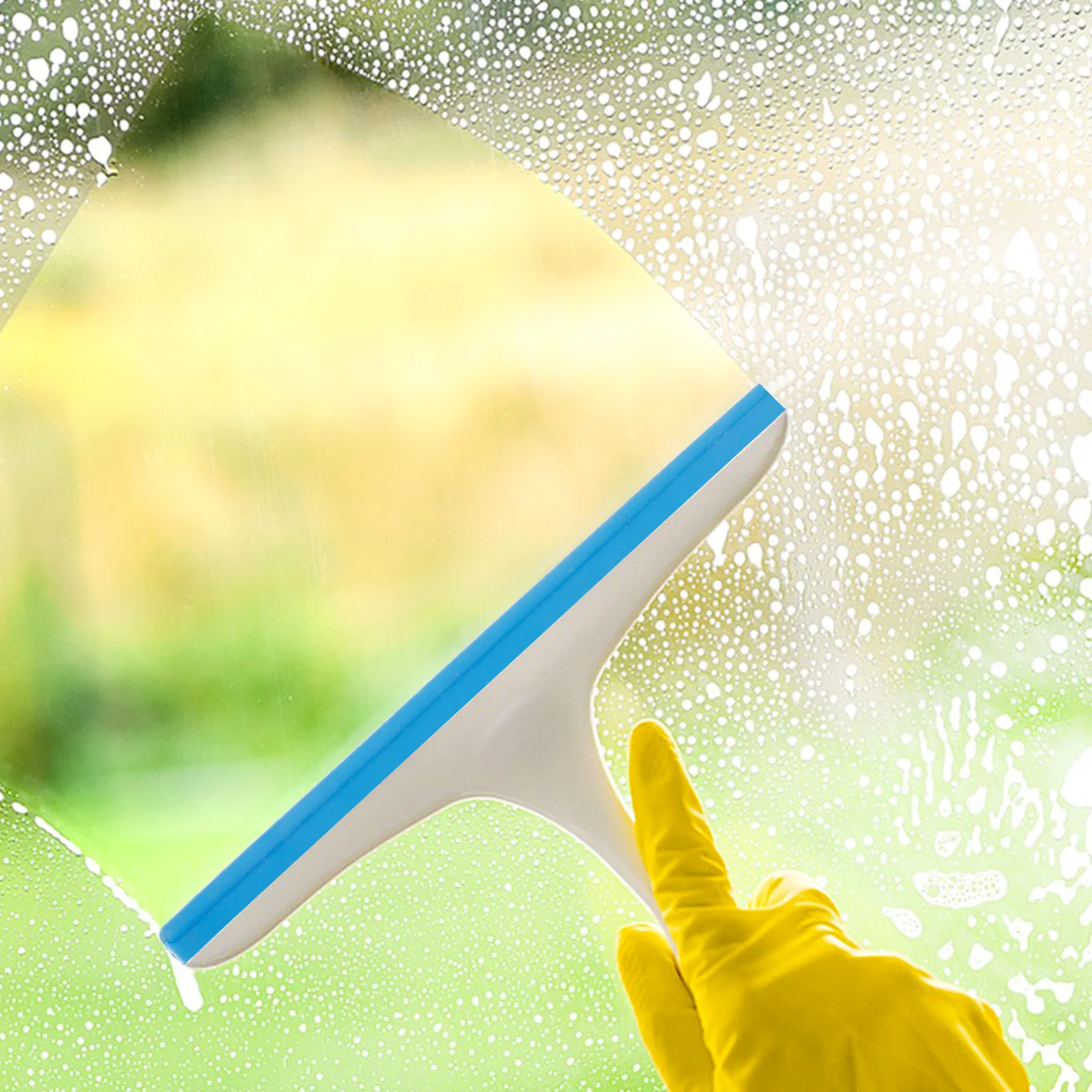 

Glass Wiper Strip Refill Flexible Silicone Material Fast Clean Smooth Surfaces Squeegee for Floor Glass Wiper Substitute