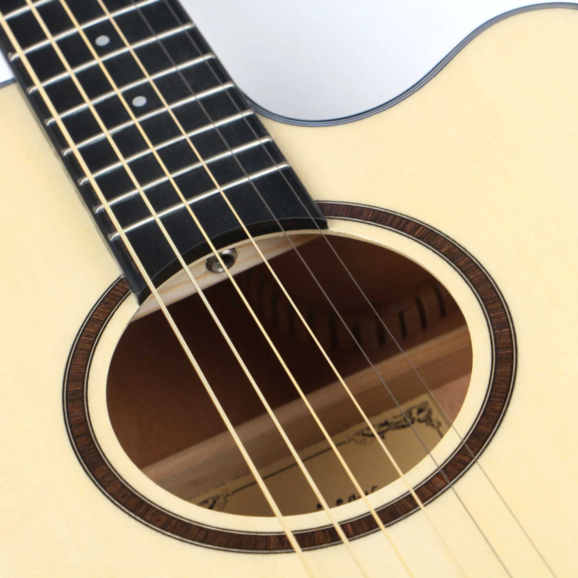 Guitar Acoustic Spurce Dalbergia Electric Steel-String 40 41 Inches Highgloss Guitarra 6 Strings Folk Pop Install Pickup