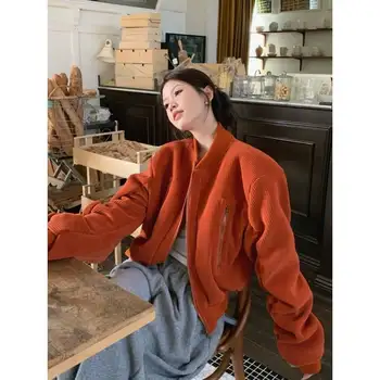 10 best sales Orangefarbene Jacke für Damen - №9