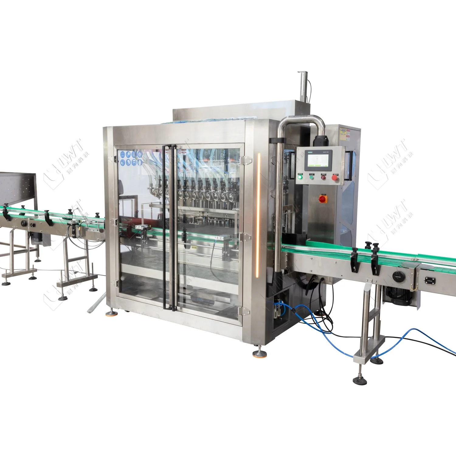 Food Sauce Industry Export High-Performance 12-Head Double Row Servo Filling Line