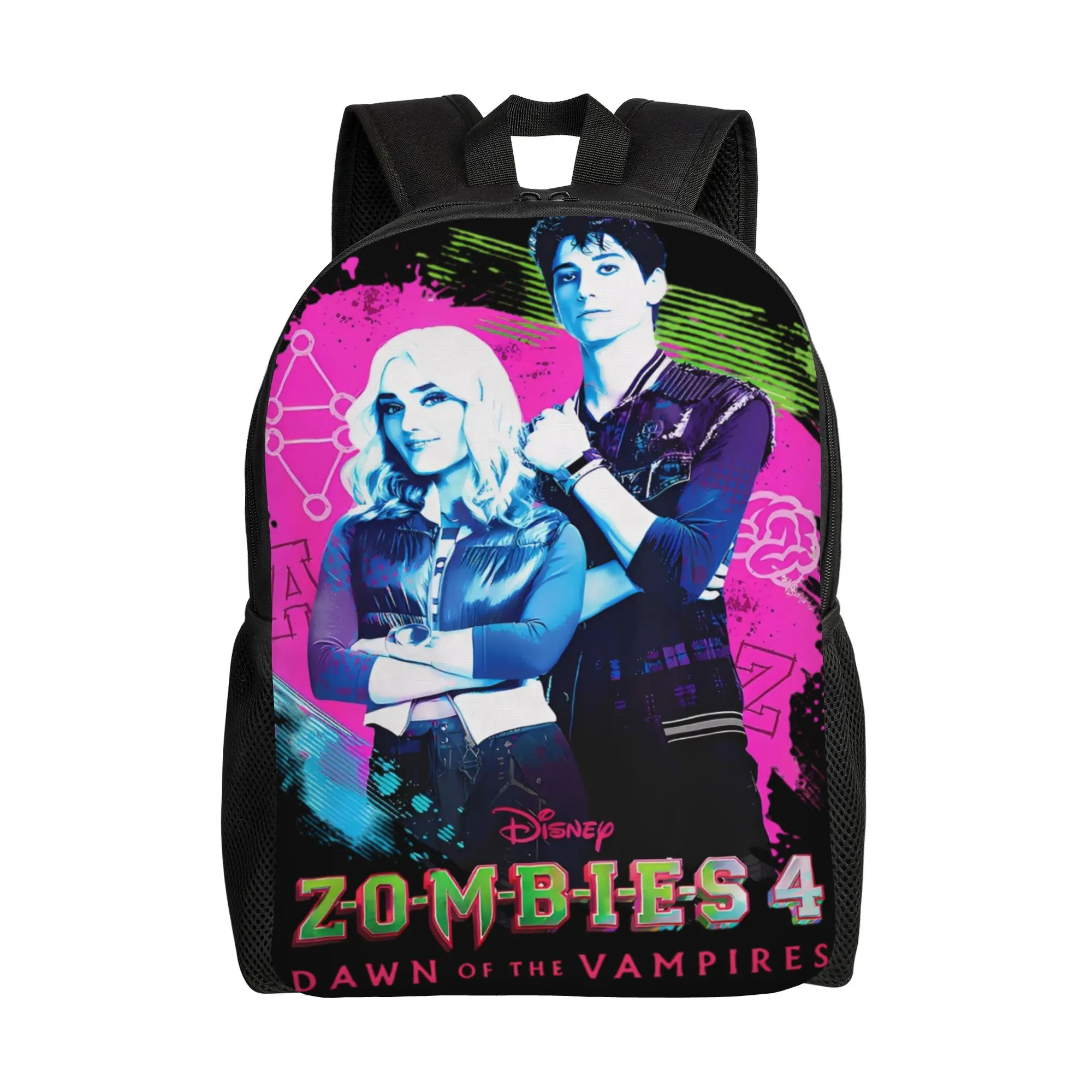 

Рюкзак Zed and Addison из серии «Зомби: Рассвет вампиров» для студентов, походов и повседневного использования, для мужчин и женщин, с отделением для ноутбука, сумка через плечо