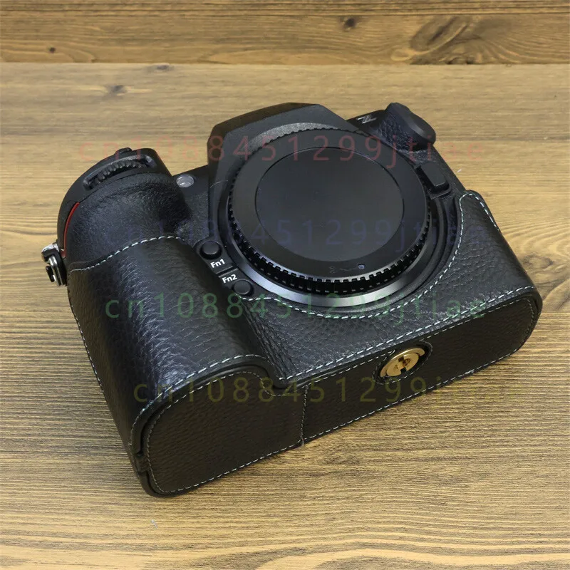 

Genuine Real Leather Camera Protector Half case Grip For Nikon Z8