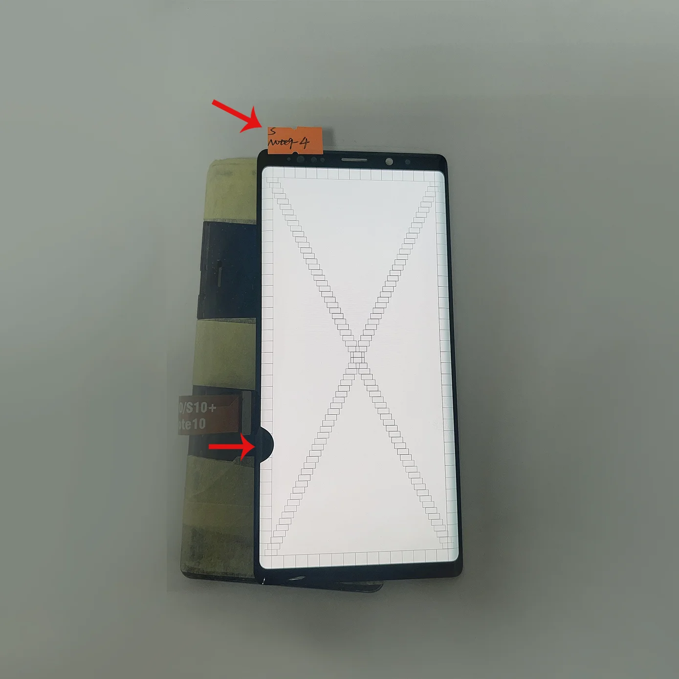 LCD Defect point line for Samsung Note 9 N960 N960F LCD Display touch Screen Digitizer Assembly Replacement Parts AMOLED Display