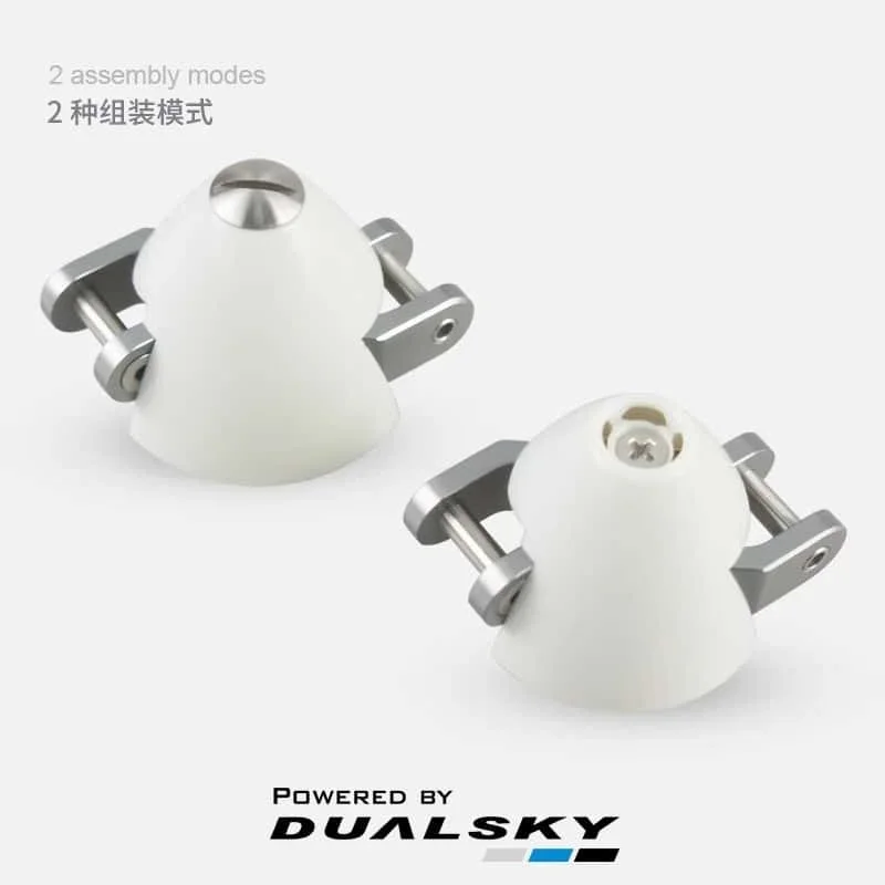 DUALSKY FPS Folding Propeller Cover 38mm 3/3.175/4/5/6mm Shaft Spinner for German Aero Naut CAM F5K F5J P5B RC Gliders​ Airplane