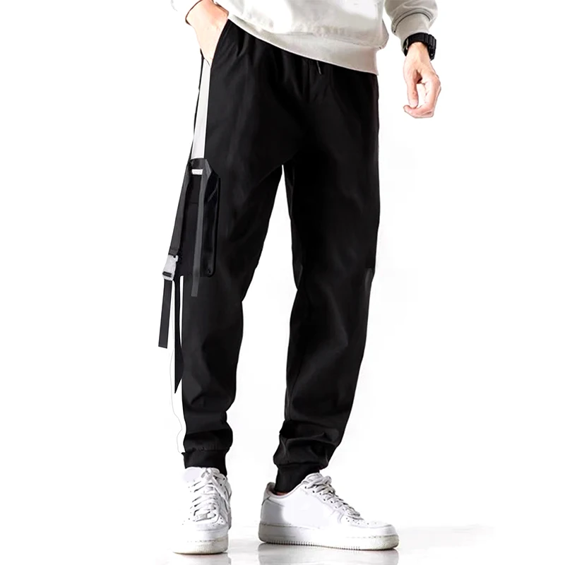 Pantalon cargo avec plusieurs poches pour homme, streetwear décontracté, jogging adt fit, extérieur, automne, design classique