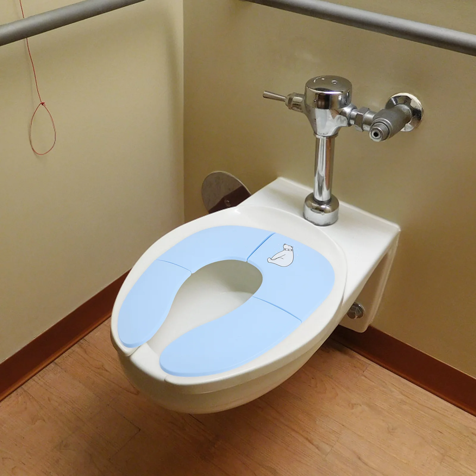 

Folding Toilet Seat Pad Portable For Kids Adult Travel Outdoor Universal Potty Training Seat Cover Bathroom Supply Toilet