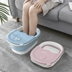 Opvouwbare Voetenbad Gewoon Schuimende Massage Emmer Opvouwbare Emmer Voet Bad Emmer Badkamer Voet Wastafel Wasmanden