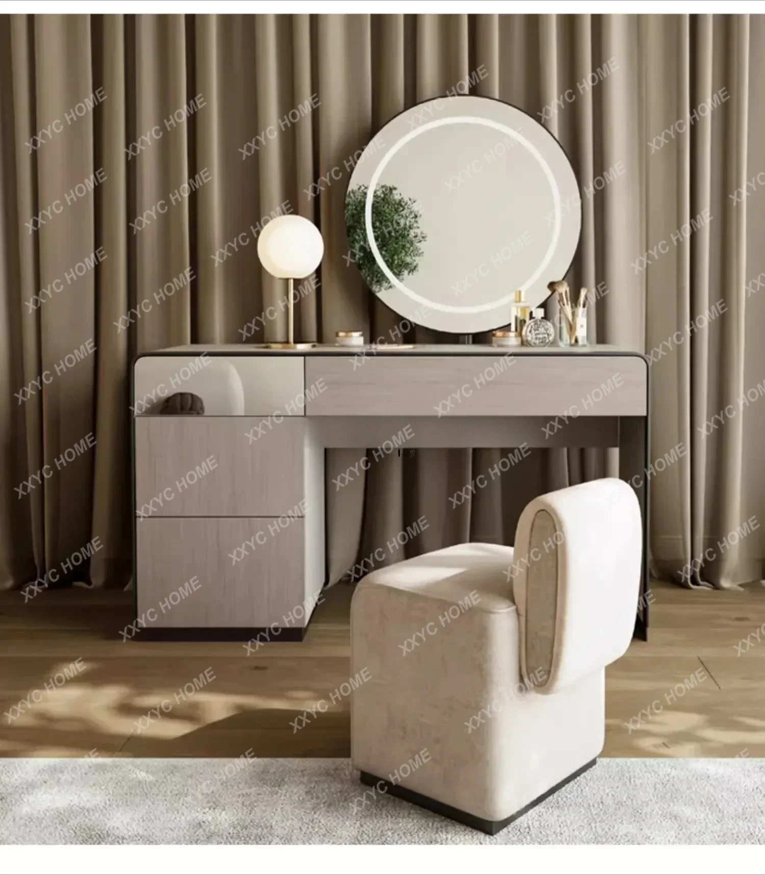 Y Light luxury dresser Italian minimalist high-end makeup table