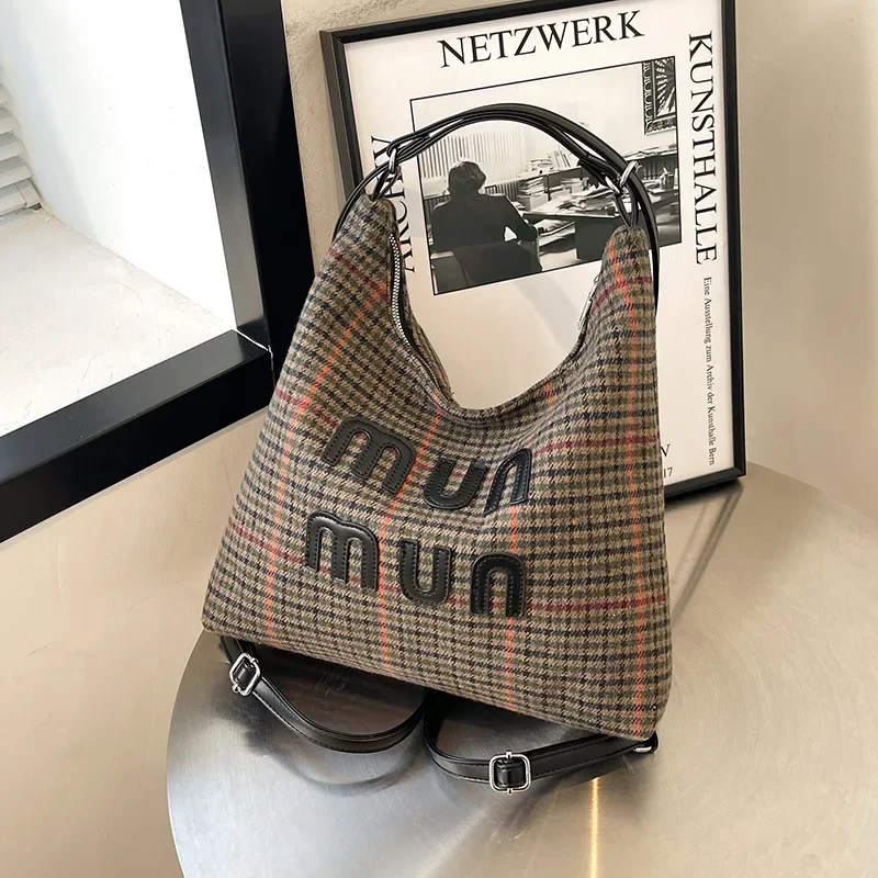 2025 New Retro Women's Shoulder Bag, Retro Tote Crossbody Bag, Large Capacity Luxury Handbag, Fashion Daily Use