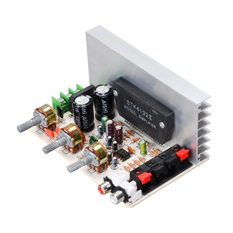 

50W+50W STK4132/4112 Amplifier Board DX-0408 2.0Channel Double AC15-18V High-Powers DIY Amplifier Board Modules