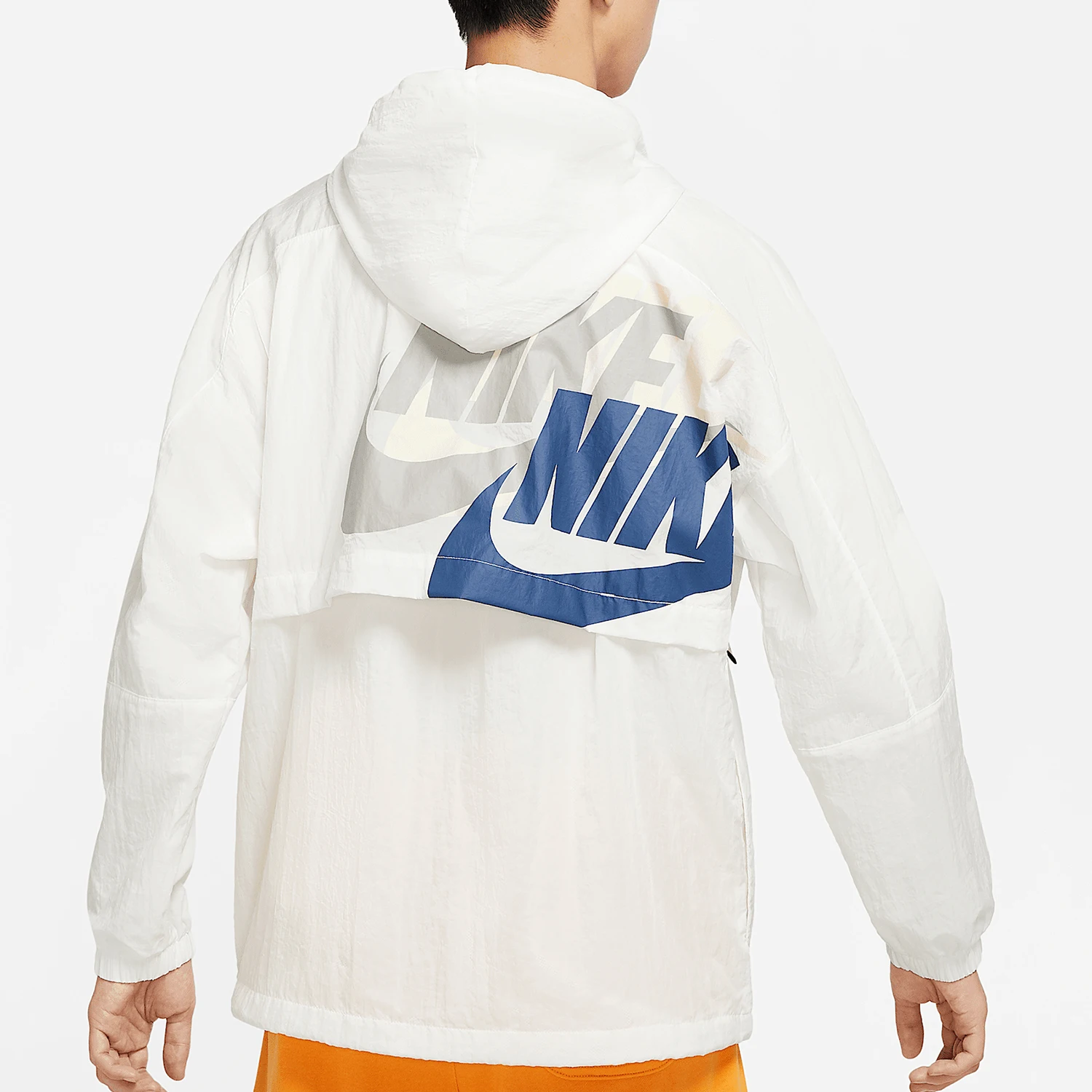 Nike genuine Men's Hooded Woven Printed Sports Durable Jacket DV3313-133