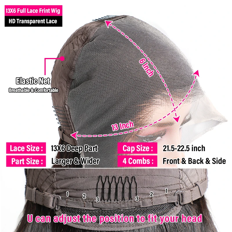 Megeen 13X6 полностью кружевные передние парики 250% плотность человеческие волосы бирманские прямые HD прозрачные кружевные передние al парики глубокая часть Virign Hair