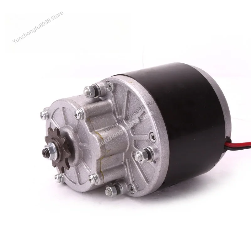 MY1016Z3‑350W 24V/36V DC Brushed Gear Reduction Motor, Permanent Magnet Motor for E‑Scooter Farm Machine