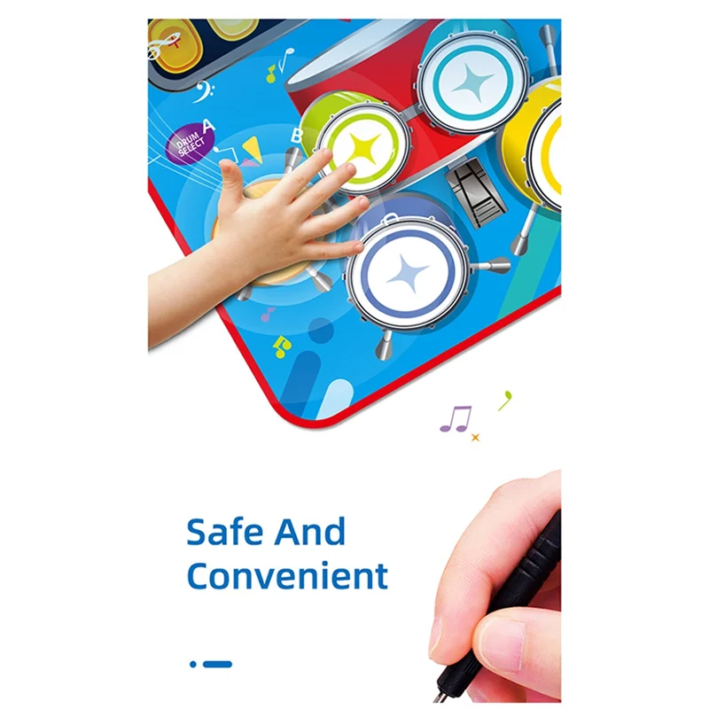 ainy-子供用-2-in-1-多機能電子音楽ブランケット、音楽の興味を育む