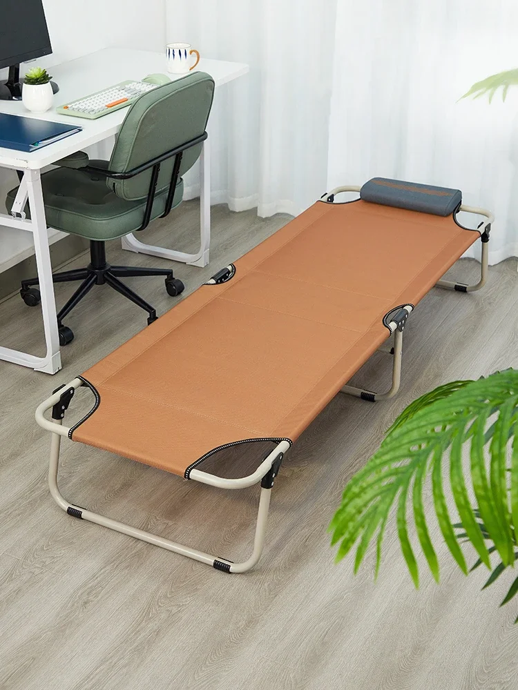 Office folding bed, single bed, lunch break, nap, home lounge chair, simple accompanying bed