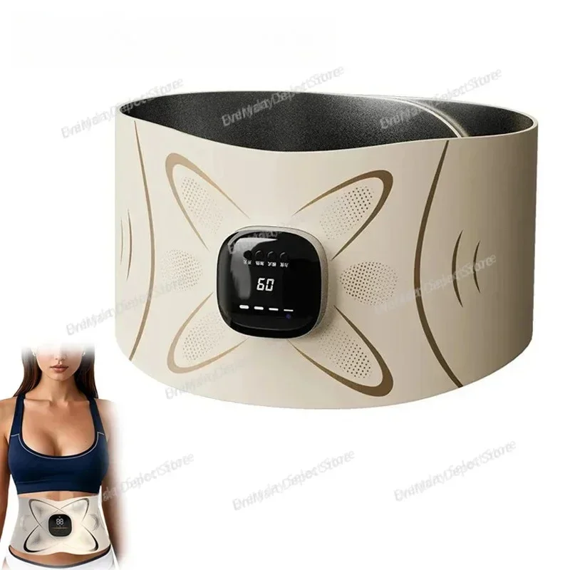 EMS Micro Current Waist Shaping Fat Burning Massage Belt For Reducing Abdominal Fat Postpartum Care Smooth And Firm