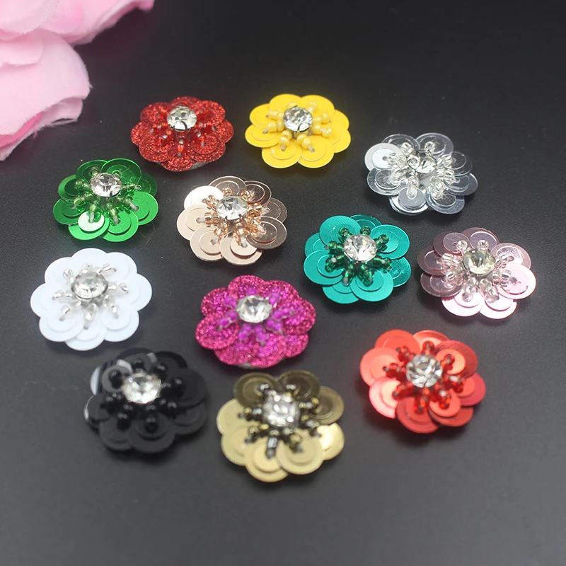 Artificial flowers wedding decoration wall home decor DIY accessories faux flowers patches for clothes bride party decoration