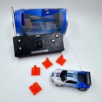 Coke Can Mini RC Car - Remote Control Micro Racing Vehicle Toy for Boys, Perfect Gift for Kids' Fun and Adventure