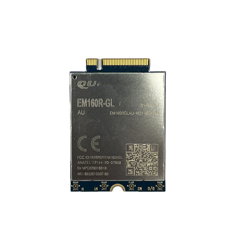 

Модуль 4G EM160R-GL Беспроводная связь CAT-16 Модуль LTE-A Упаковка M.2 - Индивидуальный модуль