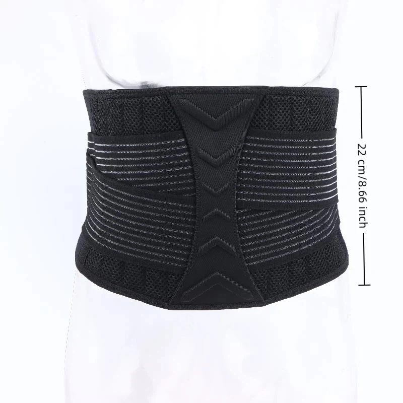 قابل للتعديل كرسي داعم للفقرات القطنية هدفين الرياضة المساعدة حزام الخصر عرق المدرب وسادة الظهر