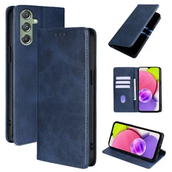 Fashion Leather Wallet Case for Samsung Galaxy M34 M33 M53 M14 M54 M32 M23 M04 Magnetic Flip Phone Case with Card Slots Funda