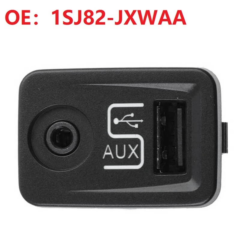 New 1SJ82-JXWAA 1SJ82JXWAA Component For Fiat 500 2012-2014 Blue And Me Media Player USB AUX Charging Port Module Socket