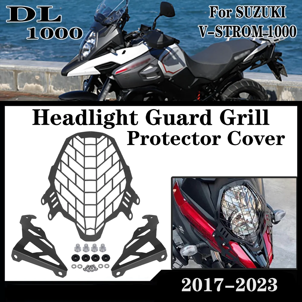 

Для SUZUKI V-STORM 650 DL650 Vstrom 650 Vstrom 650 2017 2018 2019 2020 2021 Защитная решетка для фар мотоцикла
