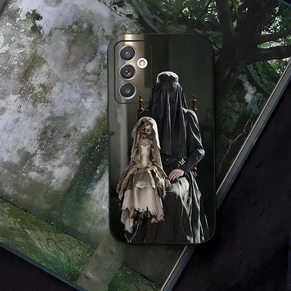 Game R-Resident E-Evil Village Phone Case For Samsung Galaxy A13,A21s,A22,A31,A32,A52,A53,A71,A80,A91 Black Cover