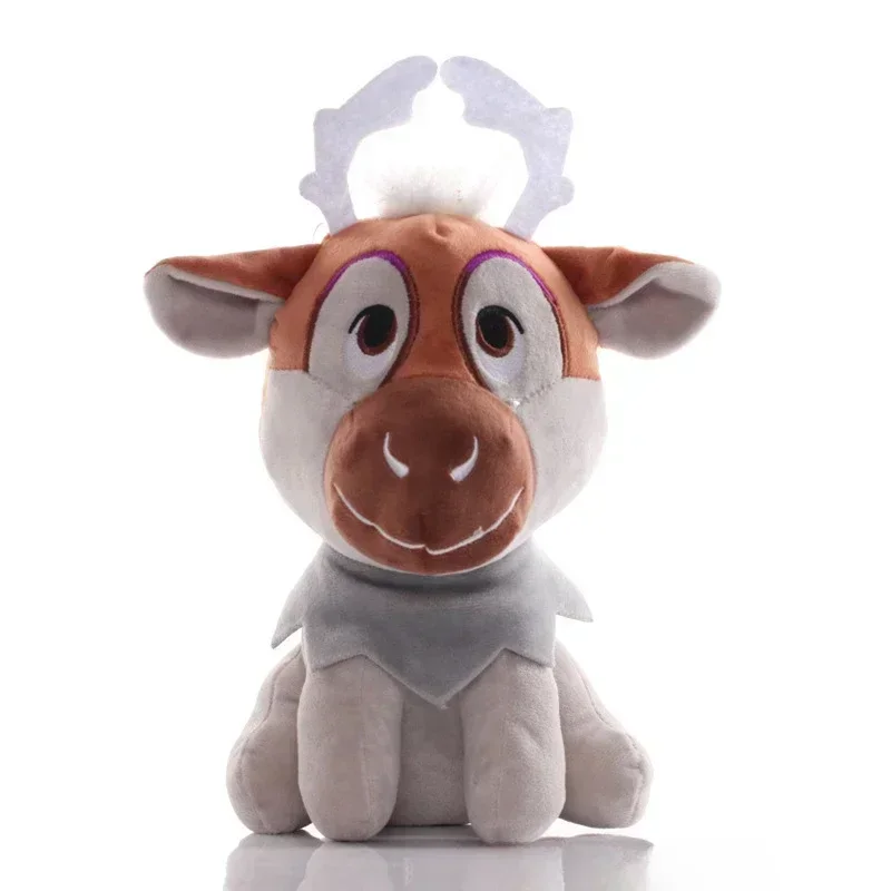 HOTsale 20-30cm Anime DISNEY muñeco de peluche Frozen princesa Anna Elsa muñeca niña decoración de la habitación fiesta de Navidad regalo de cumpleaños