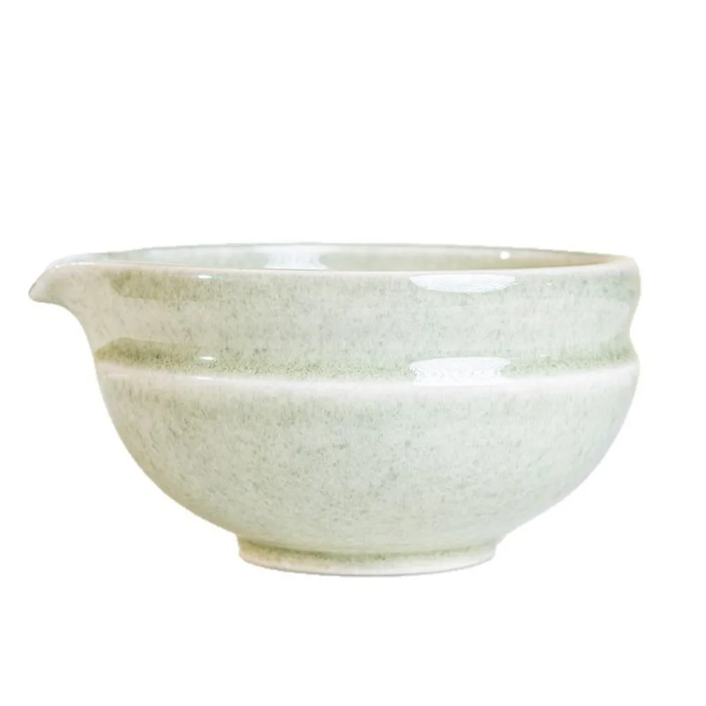 

Durable New Ceramic Matcha Bowl Reusable with Pouring Spout Matcha Making Kit Gradient Color Matcha Whisk Holder Tea Lovers