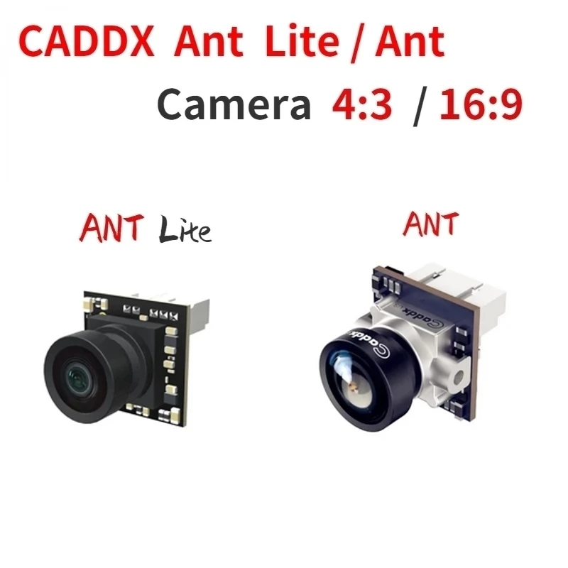 Caddx Ant Lite / Ant 1200TVL 1.8mm Ultra Light WDR PAL/NTSC Micro FPV Camera 4:3 16:9 for RC FPV Tinywhoop Drone Crux3 Toothpick