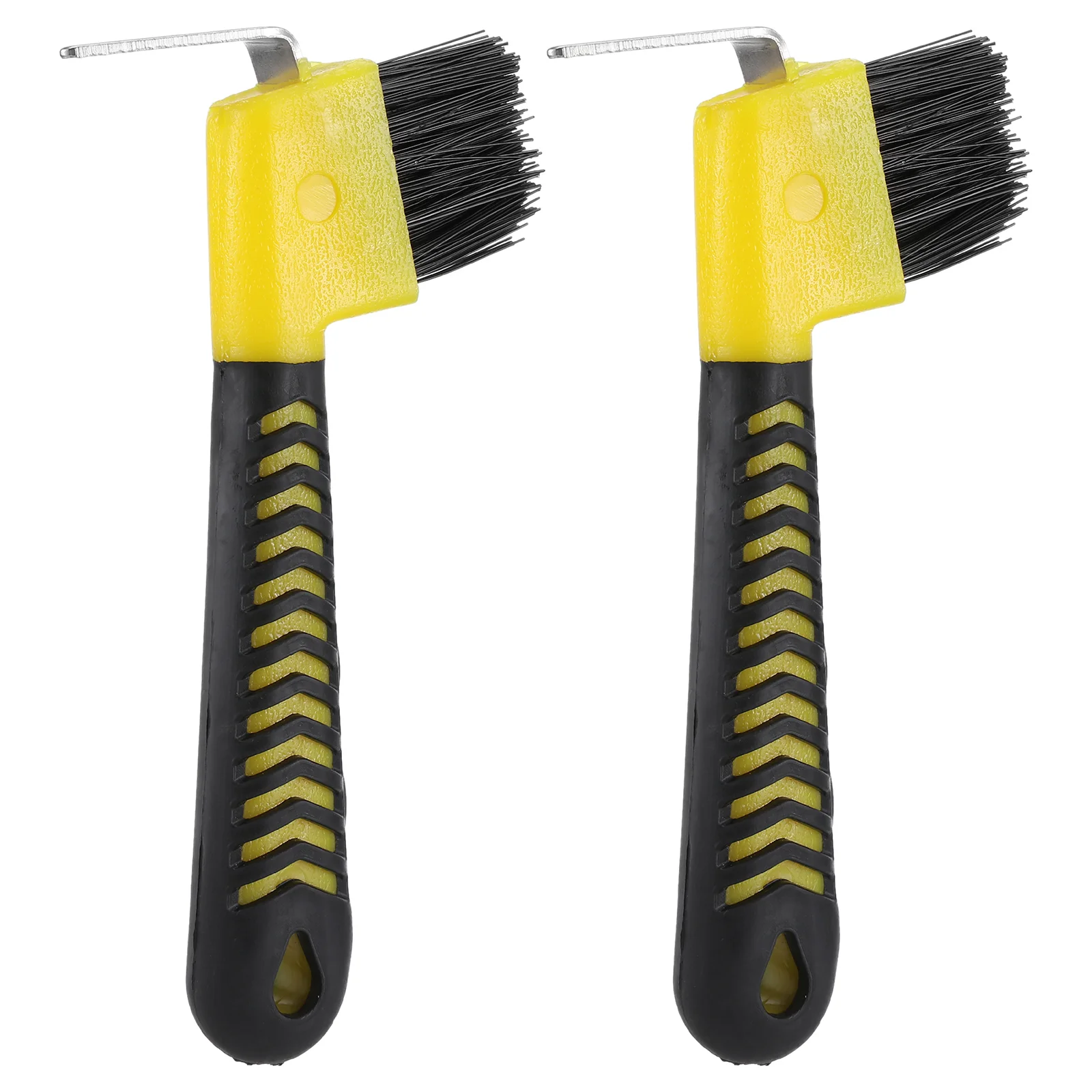 

Horse Polishing Tool Grooming Comb Horseshoe Brush Cleaner Major Cattle Cleaning Hoof Pick